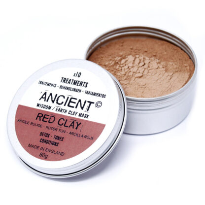 Red Clay Face Mask 80g - Image 2