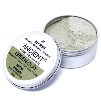 Green Clay Face Mask 80g - Image 2