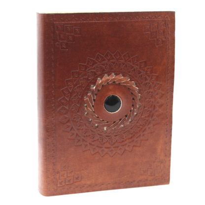 Leather Black Onyx Notebook (7x5") - Image 2