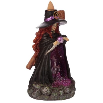 Witches Crystal Cave LED Backflow Incense Burner - Image 2