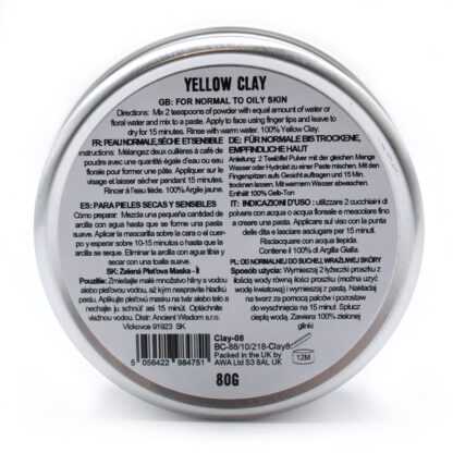 Yellow Clay 80g - Image 3