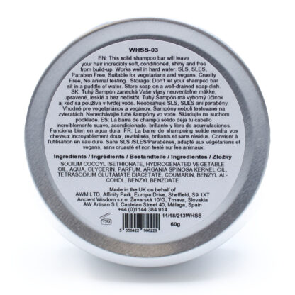 Wild Hare Solid Shampoo 60g - Hairy Coconut - Image 3