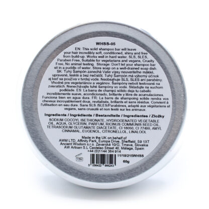 Wild Hare Solid Shampoo 60g - Cherry Bonbon - Image 3