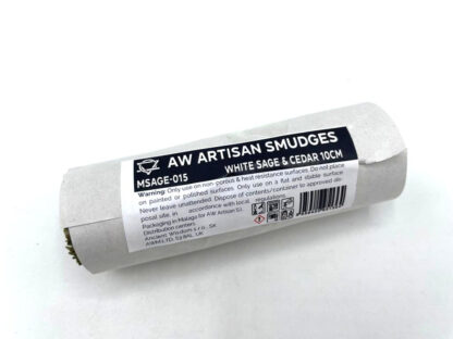 Smudge Stick - White Sage & Cedar 10cm - Image 2