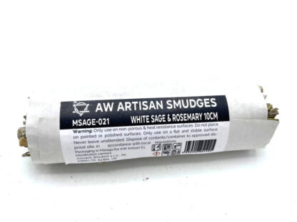 Smudge Stick - White Sage & Rosemary 10cm - Image 2