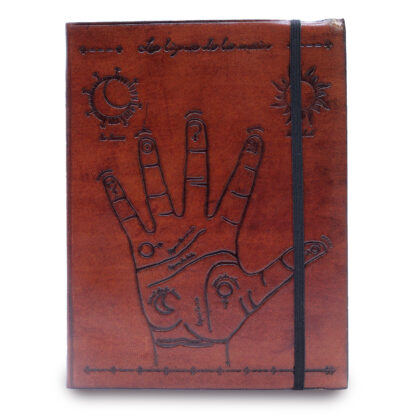 Medium Notebook with strap - Palmistry - Image 2