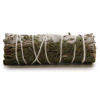 Smudge Stick - White Sage & Cedar 10cm - Image 3