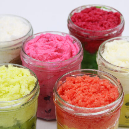 Fragranced Sugar Body Scrub - Peach Sangria 300g - Image 5