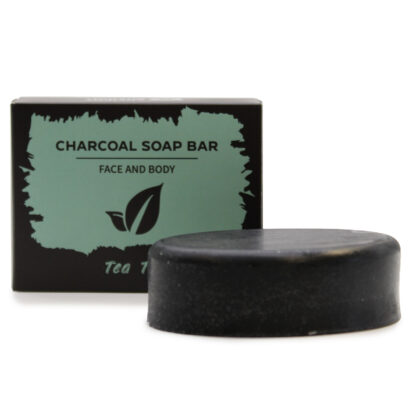Charcoal Soap 85g - Tea Tree - Image 2