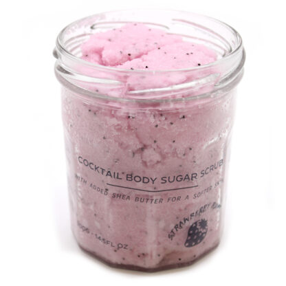 Fragranced Sugar Body Scrub - Strawberry Rum 300g - Image 8