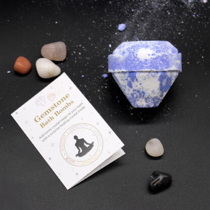 Gemstone Bath Bomb - Raspberry & Pomegranate - Image 5