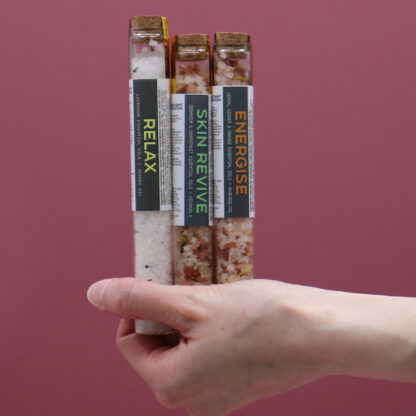 Bath Salts in Vials - Gift Pack of 7 - Image 4