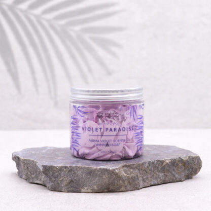 Parma Violet Whipped Soap 120g - Image 7
