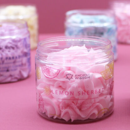 Pink Lemonade Whipped Soap 120g - Image 6