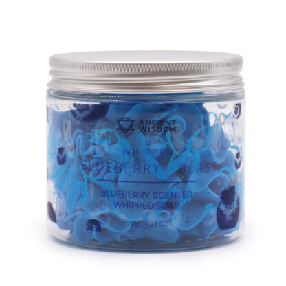 Blueberry Whipped Soap 120g - Image 5