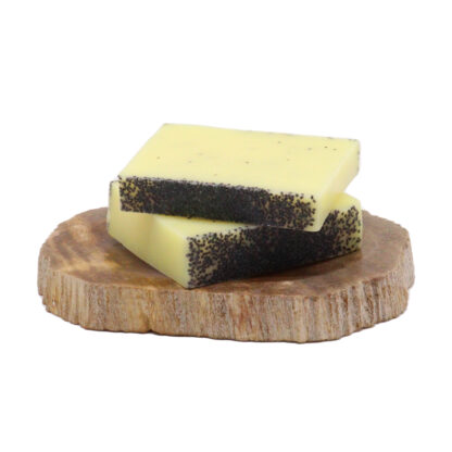 Lemon Poppy Soap Bar - Approx 100g - Image 2