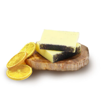 Lemon Poppy Soap Bar - Approx 100g - Image 3
