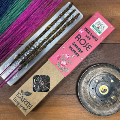 Earth Inspired Smudge Incense - Rose - Image 2