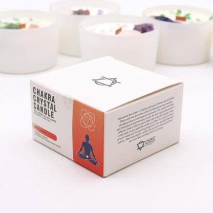 Chakra Crystal Candles - Root Chakra - Image 2