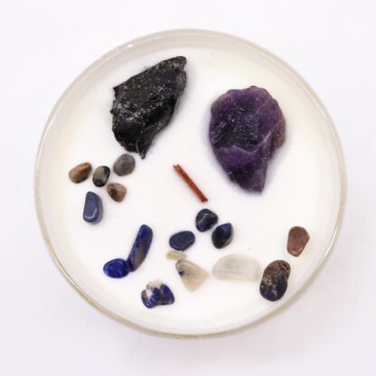 Chakra Crystal Candles - Solar Plexus Chakra - Image 2