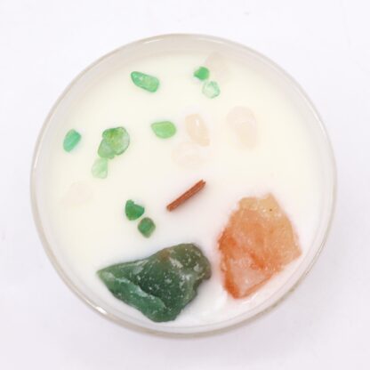 Chakra Crystal Candles - Heart Chakra - Image 2