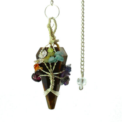 Magic Pendulum - Seven Chakra - Tigereye - Image 2