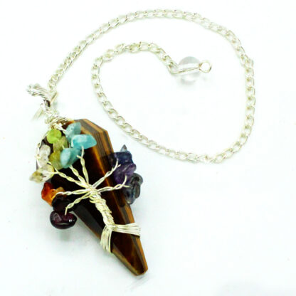 Magic Pendulum - Seven Chakra - Tigereye - Image 3