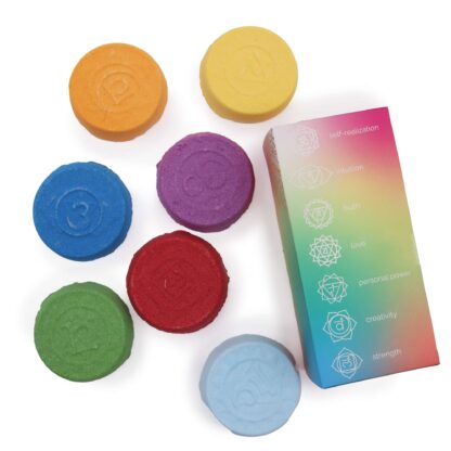 Chakra Bath Fizz - Large Box - Chakra Harmony & Inner Glow - Image 2