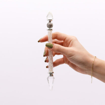 Shiva Lingam Magic Wand - Rock Quartz - Wisdom - Image 3