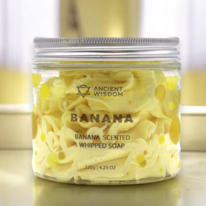 Banana Whipped Soap 120g - Image 8