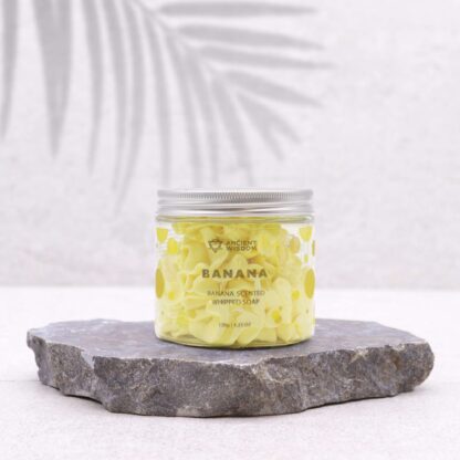 Banana Whipped Soap 120g - Image 2