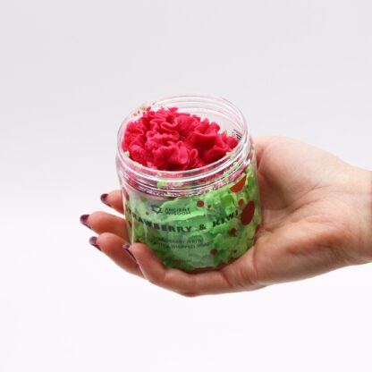 Strawberry & Kiwi Whipped Soap 120g - Image 3
