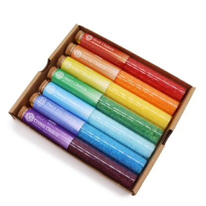 Chakra Bath Salt - Gift Pack of 7 - Image 2