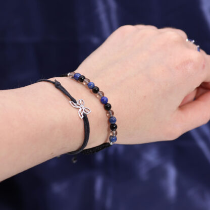 Zodiac Crystal Candle with Gemstone Bracelet - Scorpio - Image 4
